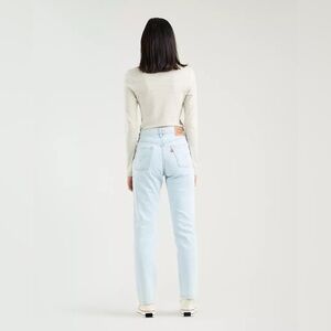 501® LEVI’S®ORIGINAL JEANS Light Wash Women's Jeans Classic Straight Fit W31 30L